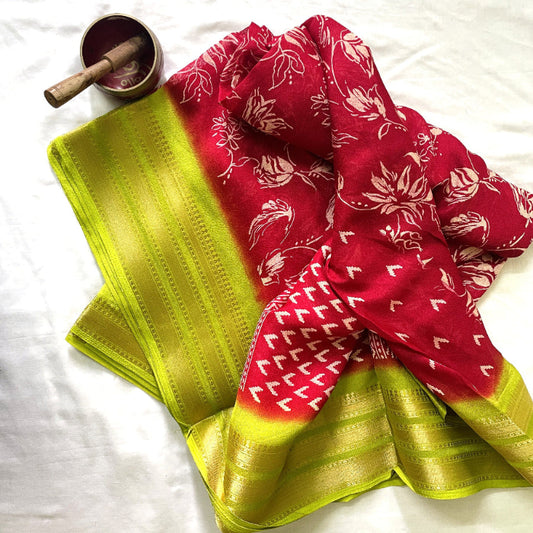 chiffon saree fabric, Georgette saree