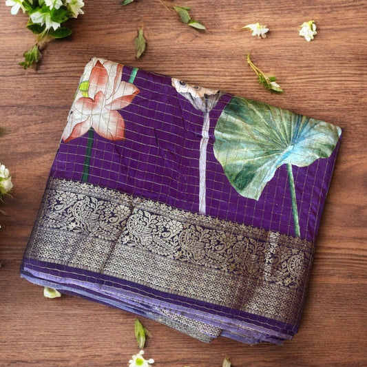 PURPLE PURE DOLA CHINNON SILK