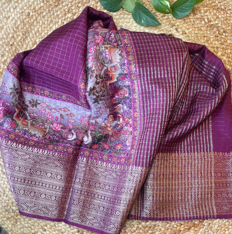 pink silk saree, red dola silk saree