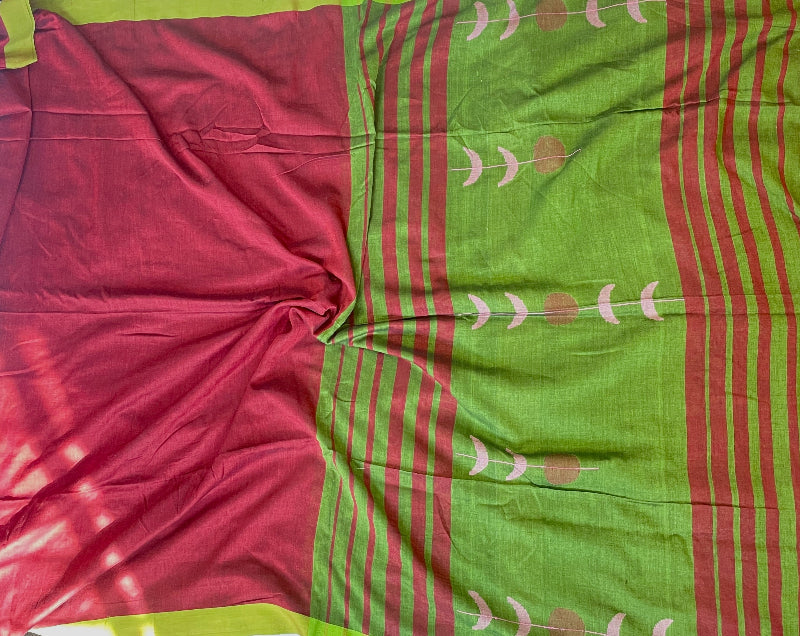 Khadi cotton saree