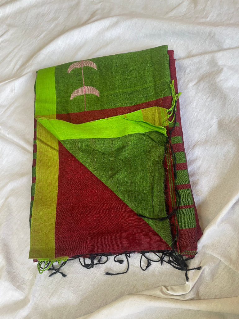 Khadi cotton saree