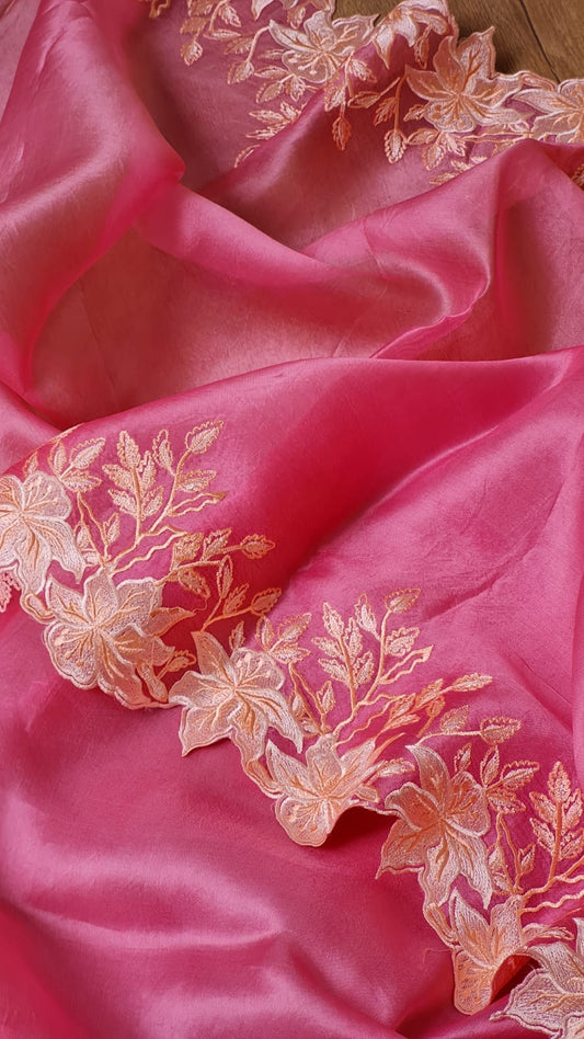 organza saree

