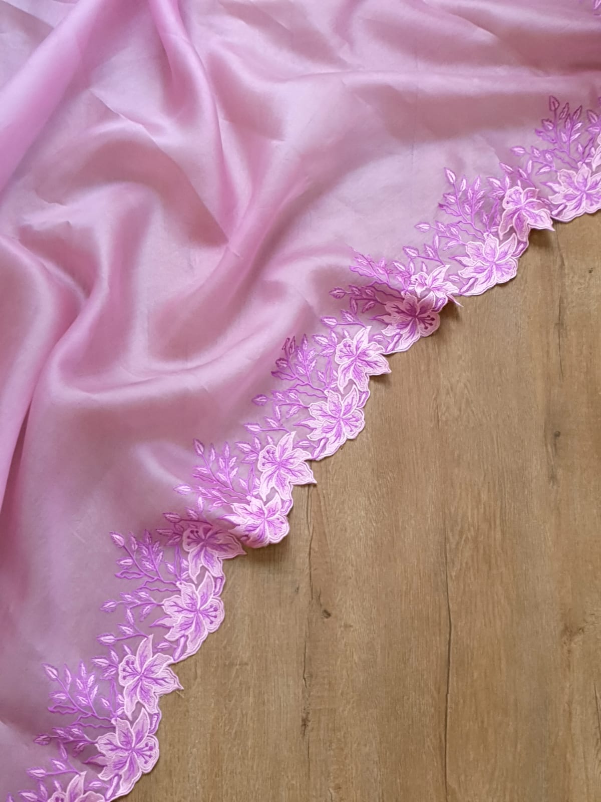 organza saree