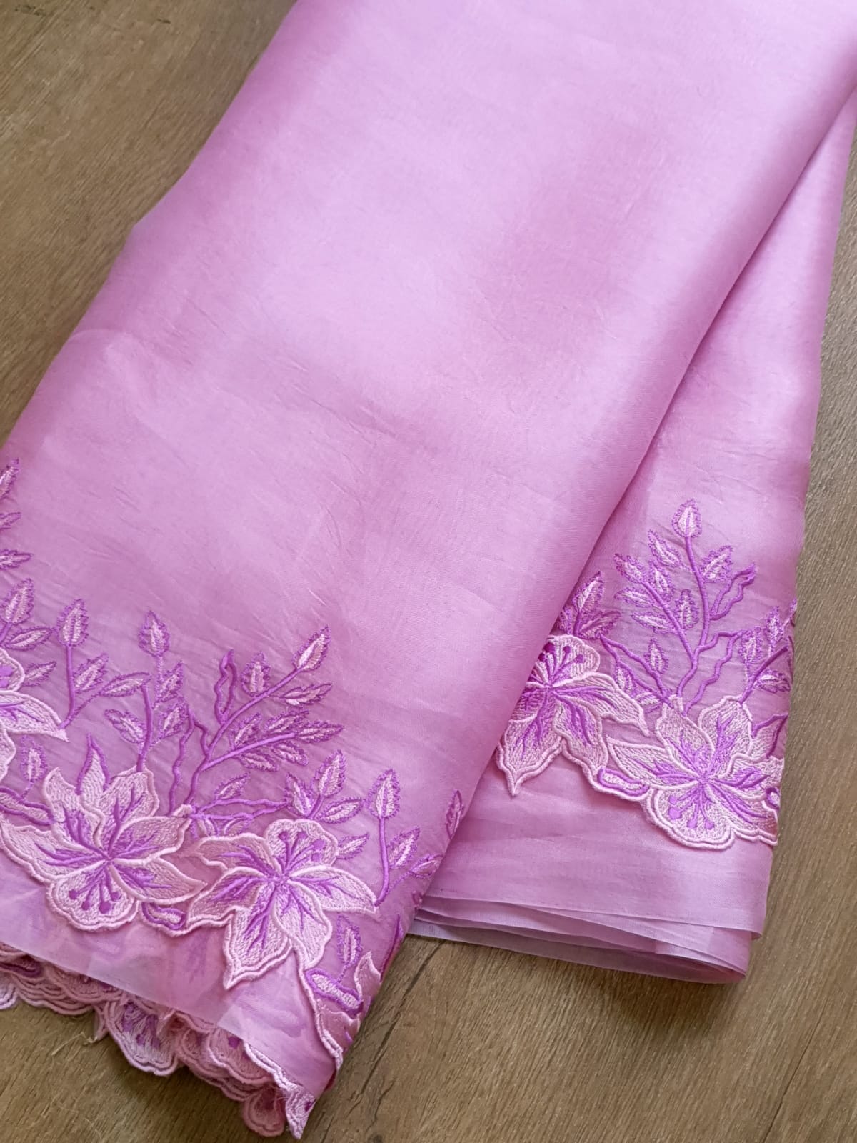 organza saree