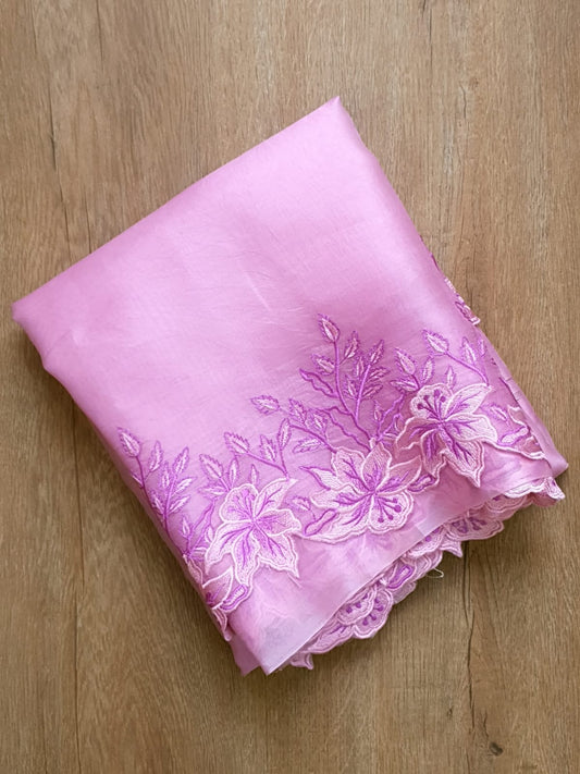 organza saree