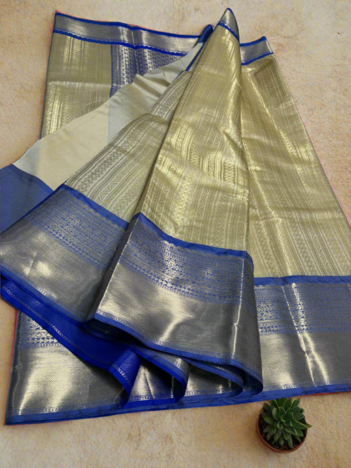 semi kanchi silk saree