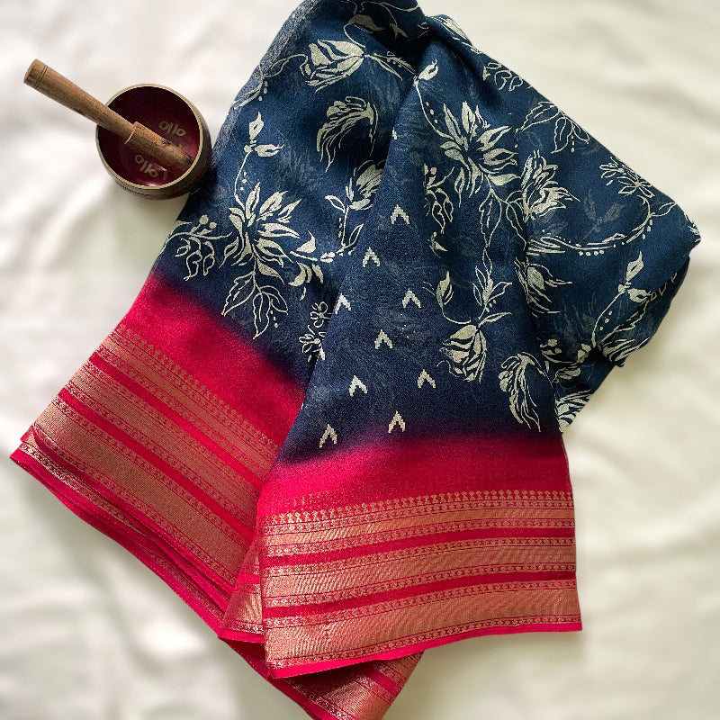 chiffon saree fabric, Georgette saree