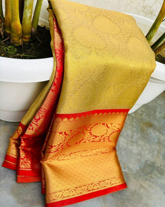 SEMI KANCHI SILK SAREE