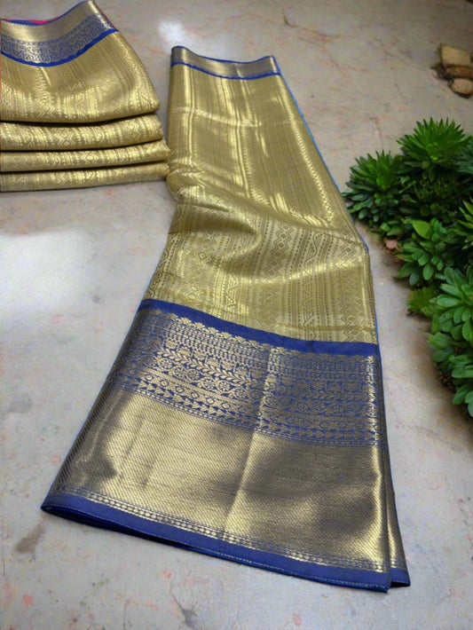 semi kanchi silk saree